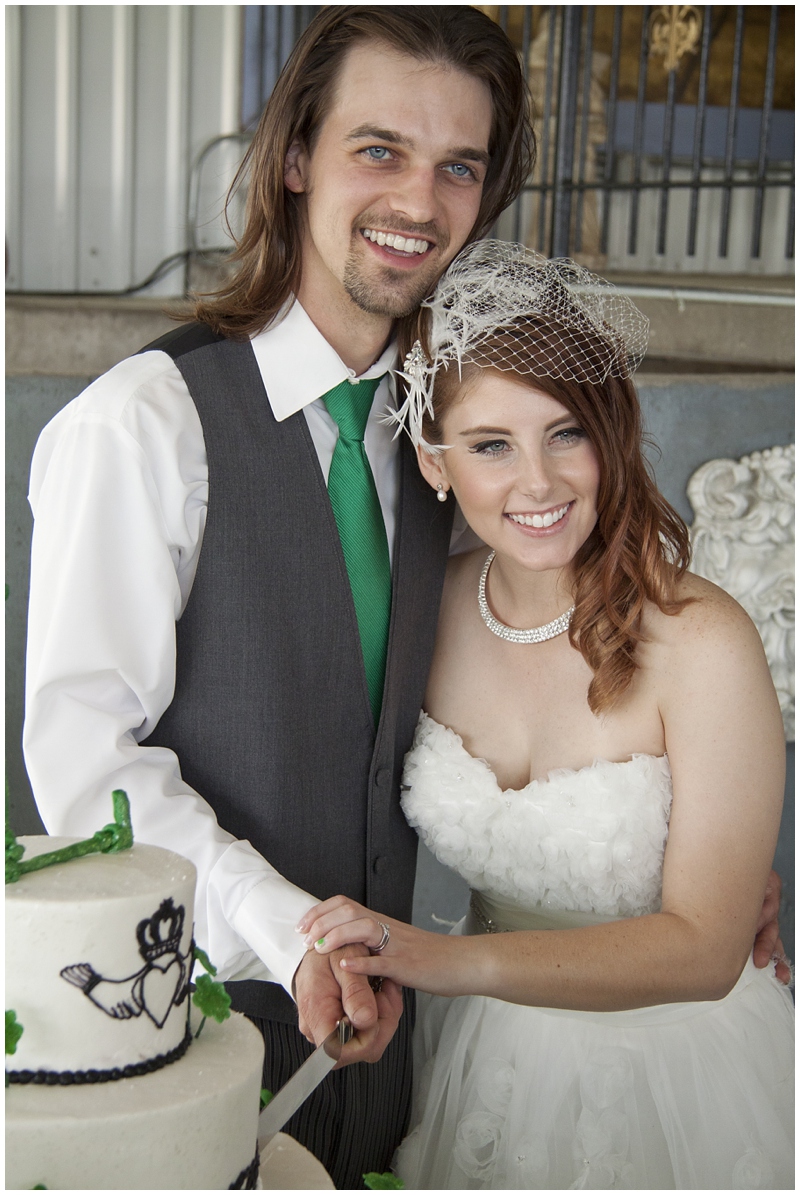 Haak Winery, Santa Fe Texas, Galveston wedding photographer, St. Patrick's Day, wedding, green,