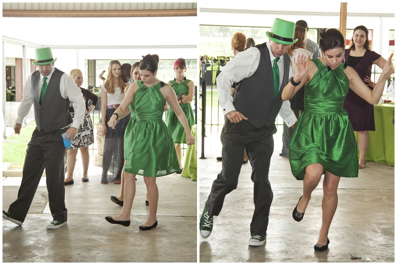 Haak Winery, Santa Fe Texas, Galveston wedding photographer, St. Patrick's Day, wedding, green,