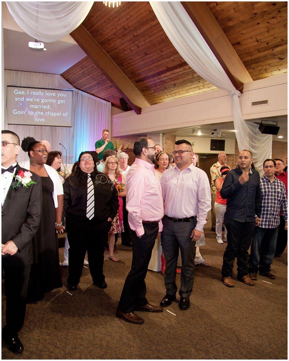 Resurrection Metropolitan Community Church mass same sex wedding by Degrees North Images