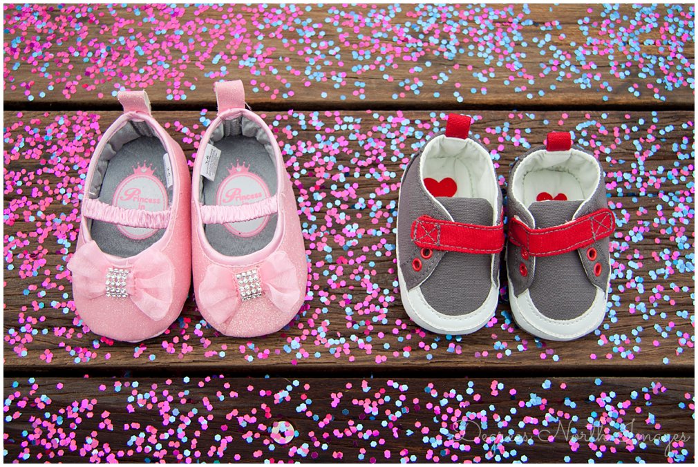 boy and girl baby shoes at Disney's Boardwalk