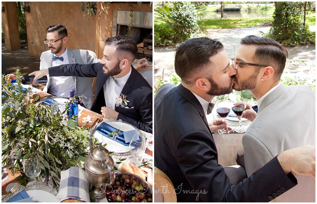 European LGBT destination wedding inspiration in Houston, Texas