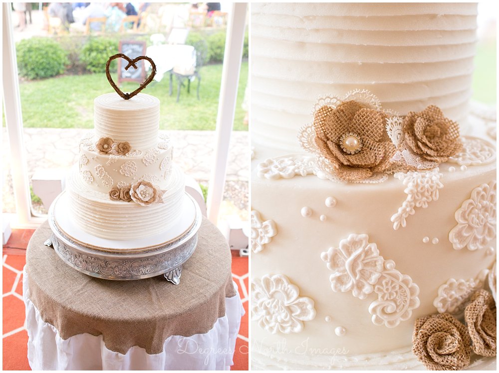 wedding cake by Creative Confections by Roxane