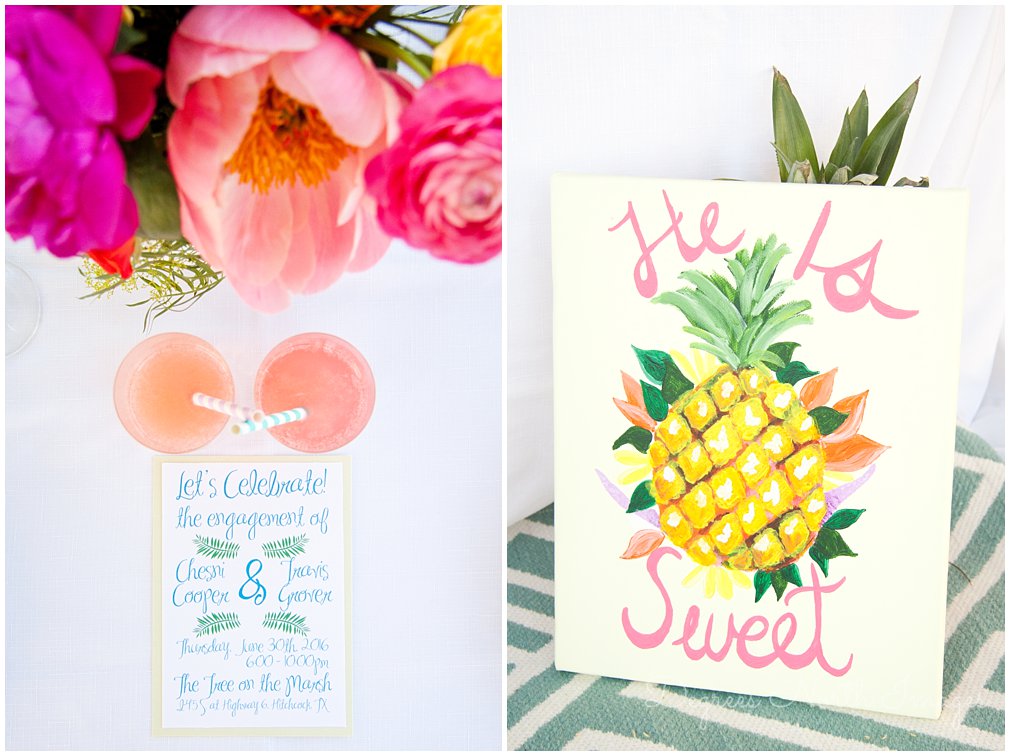 He is sweet pineapple sign by Brittany Branson