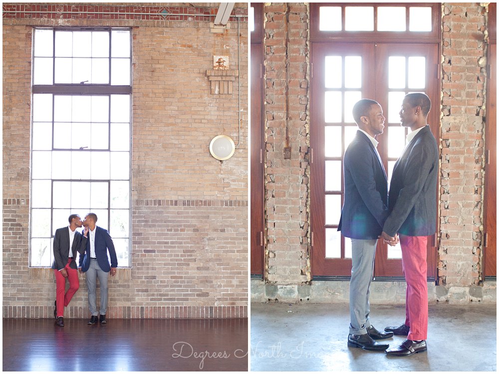Engagement session at the Buffalo Soldiers National Museum
