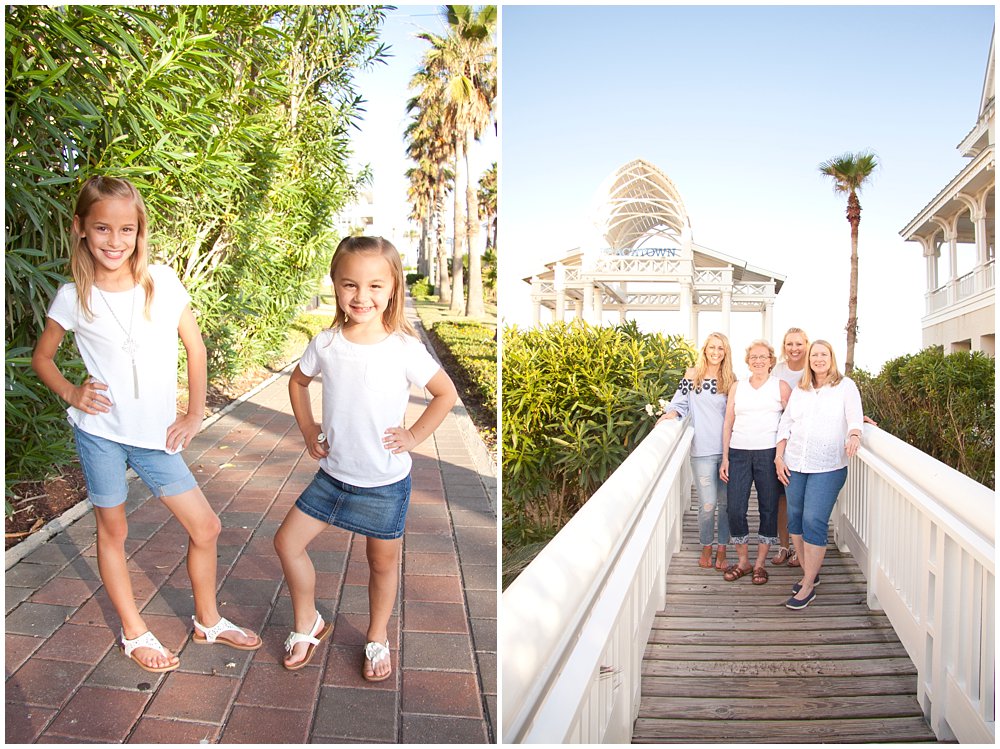 Beachtown Galveston family vacation photographer