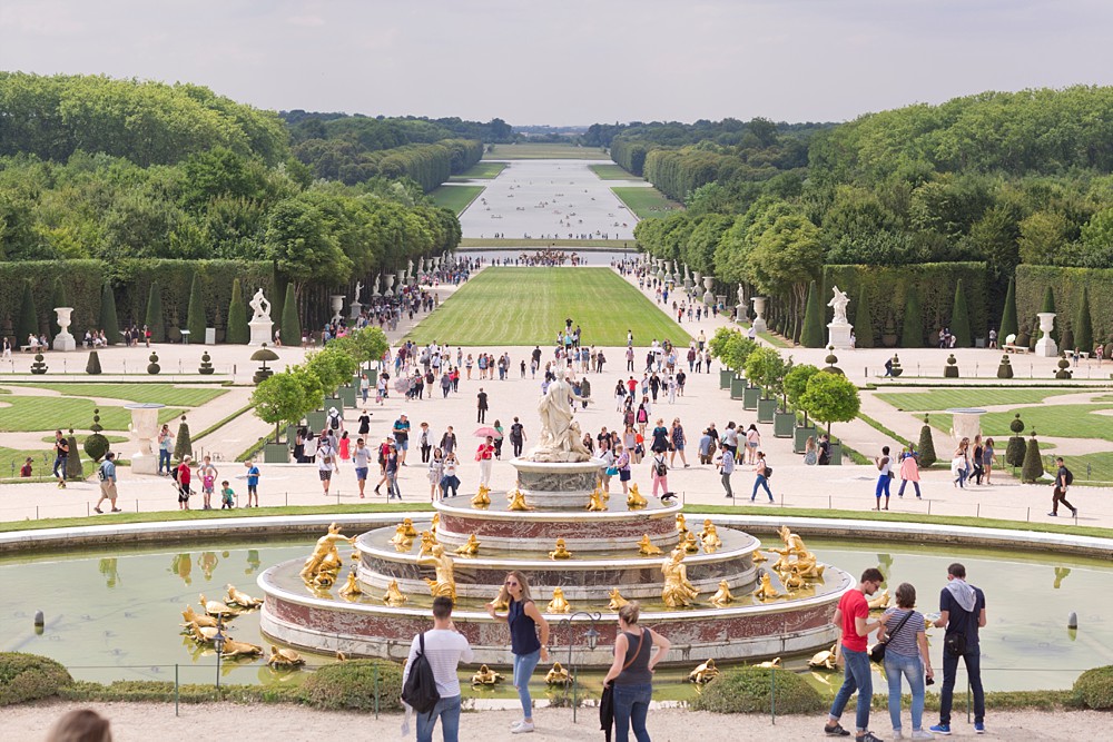The Grand Canal at the Palace of Versailles