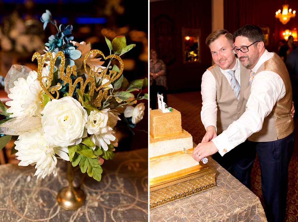 Golden age of hollywood themed wedding at Majestic Metro