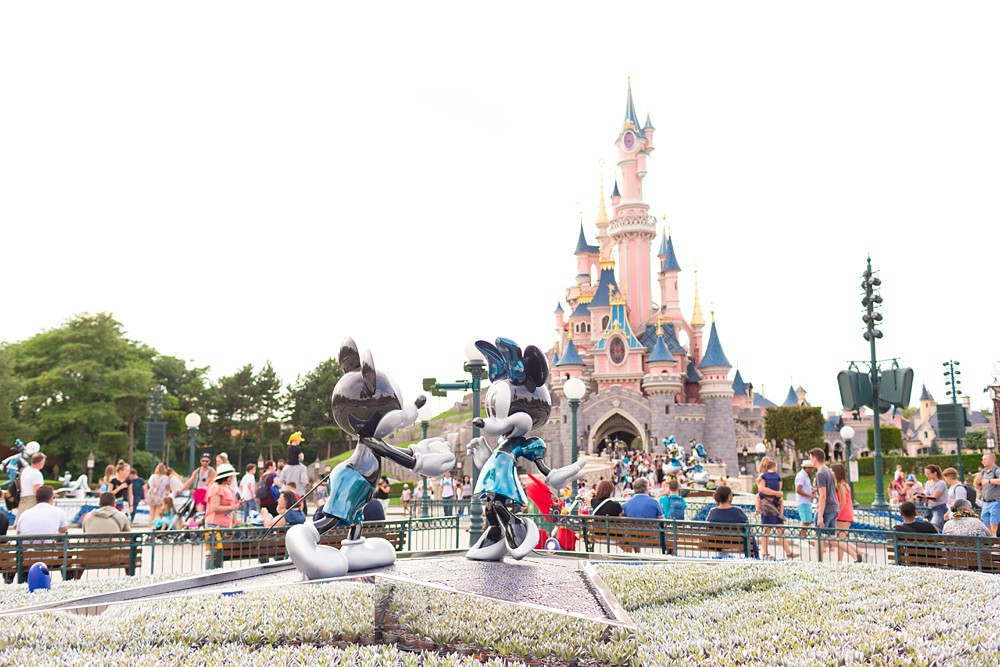 photography from Disneyland Park at Disneyland Paris in Marne-la-Vallée, France