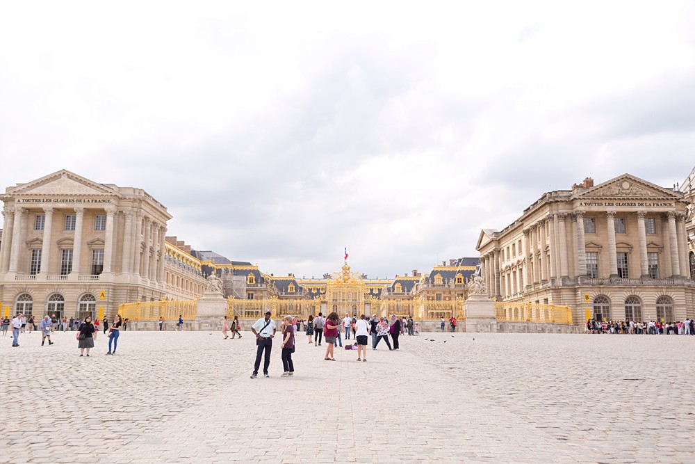 Main gate at Versailles
