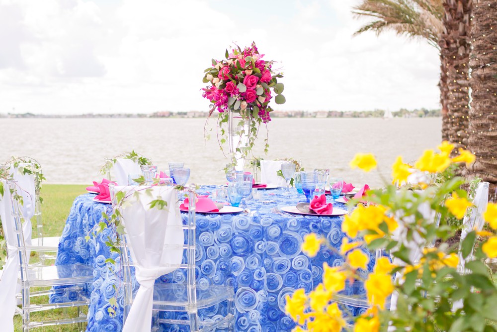 Galveston Texas wedding photographers at Waters Edge Wedding Venue