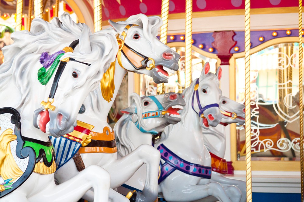 Prince Charming Regal Carrousel Magic Kingdom proposal spots