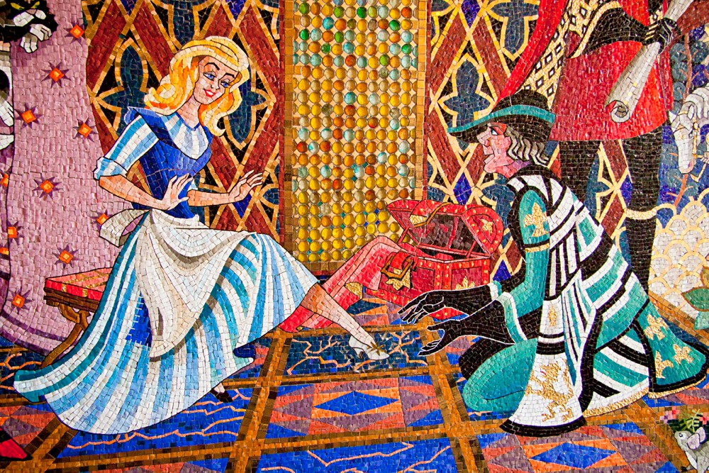 Cinderella Castle Mosaic Magic Kingdom proposal spots